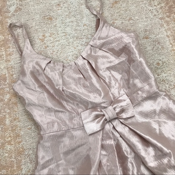 Kimchi Blue Taylor Shimmer Bow Waist Mini Dress - Picture 7 of 8